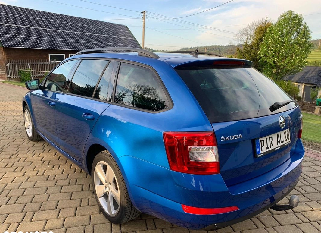 Skoda Octavia cena 42500 przebieg: 176600, rok produkcji 2015 z Białobrzegi małe 191